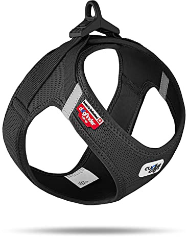 Vest Harness curli Clasp Air-Mesh Black M