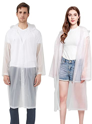 Cosowe Regenponchos Regenjacke Regenmantel für Damen Herren, Regenbekleidung Regencape Wasserdicht für Wandern Radfahren Camping und Reisen