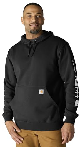 Carhartt Herren Midweight Sleeve Logo Hooded Sweatshirt (Regular and Big & Tall Sizes) Sweatshirt (1er Pack)