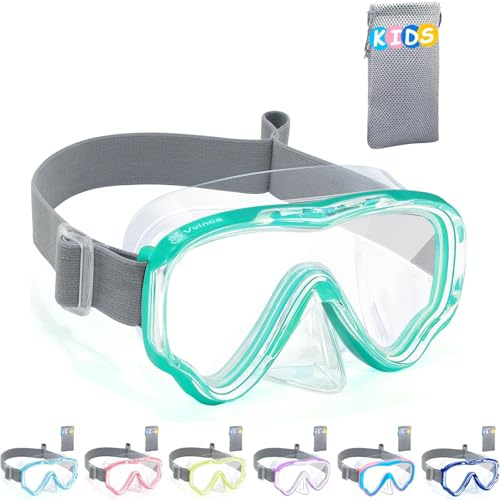 Vvinca Taucherbrille Kinder mit stoffband