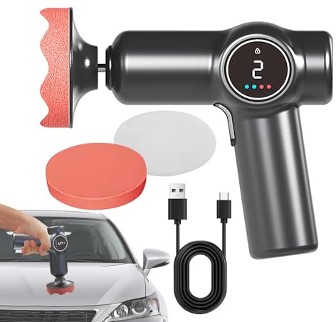 Auto Poliermaschine Akku Hochgeschwindigkeits 2-Gang -Detail-Polierer