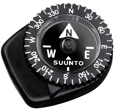 Suunto Kompass Clipper L/B NH, Nördliche Hemisphäre, Schwarz, SS004102011