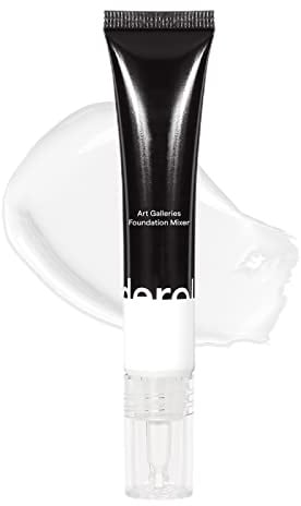 Erinde Liquid Foundation Mixing Pigment, Foundation Color Corrector, Sweat-Proof Long Lasting Silky-Smooth, Lightweight and Easy to Blend, White