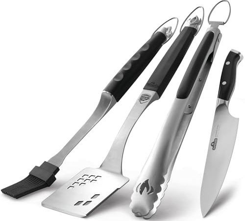 Napoleon 70037 Executive 4-teiliges Werkzeugset Grillwerkzeug-Set, Multi