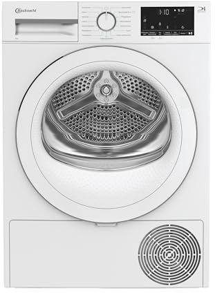 Bauknecht BD 8D WWS Wärmepumpentrockner / 8 kg/EEK A++ / Precision Dry - Intelligentes Trocknen/Inverter Motor/Slim - extra schmal/Trommelbeleuchtung