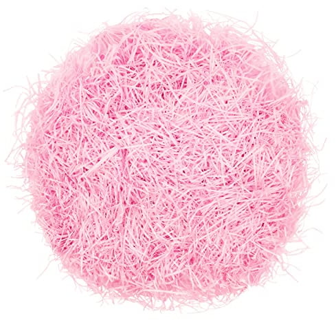 100g Raffia Füllmaterial Geschenk Hamper Shred Geschreddertes Papier Geschenk Füllung für Party Hamper Füllung und Geschenkverpackung für Geschenkbox Dekorations (Rosa)