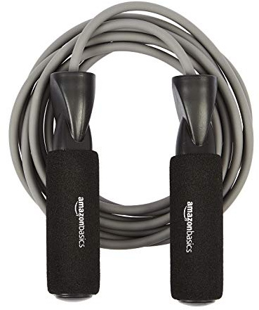 Amazon Basics Standard-Springseil, 300 cm, Grau