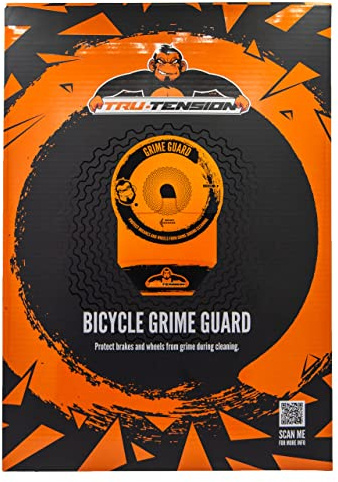 Tru-Tension | Grime Guard für Fahrräder | Schützen Sie Bremsen und Räder während der Reinigung | Fahrradwerkzeuge und Zubehör (nur für Fahrräder geeignet)