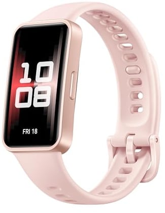 HUAWEI Band 9 Smartwatch, angenehmer, TruSleep 4.0, wissenschaftlich fundierte Schlafüberwachung, bis zu 14 Tage Akkulaufzeit, iOS & Android, Charm Rosé, 30 Monate Garantie