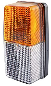 HELLA 2BE 003 347-001 Blinkleuchte - Halogen - 24/12V - Anbau/Anbau - Lichtscheibenfarbe: weiß/gelb - Stecker: Crimpkontakt - links/rechts - Menge: 1