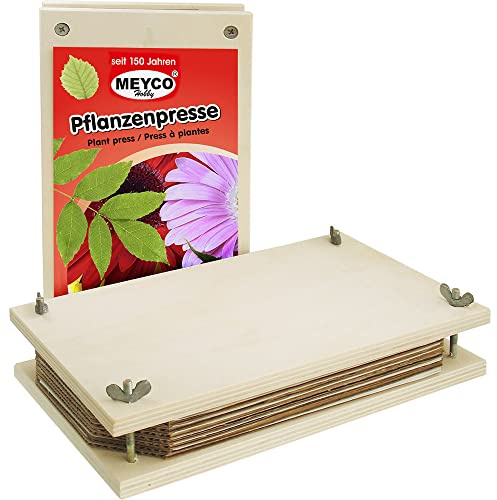 Blumenpresse/Pflanzenpresse, 24,9 x 14 cm