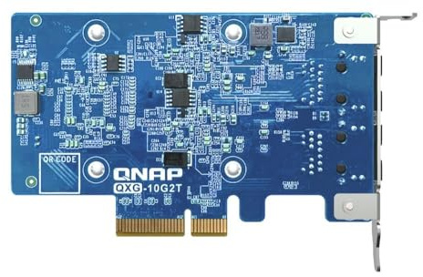 QNAP QXG-10G2T Dual-Port 2X 10GbE RJ45 PCIe 3.0 x4 Netzwerk-Karte Network Card
