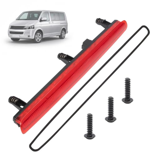 KASturbo Dritte Bremsleuchte für Transporter T5 Multivan MK V 2003-2015 | 3. Heckklappe Bremslicht für Caravelle 7E0945097A