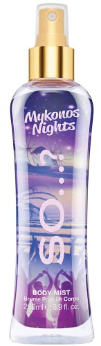 So…? Summer Escapes Damen Mykonos Nights Duftendes Körpernebel, bodyspray für damen 200ml