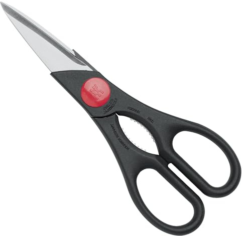 ZWILLING Vielzweckschere, Universalschere, Länge: 20 cm, Rostfreier Spezialstahl, Küchenhilfe, Schwarz
