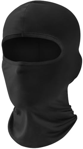 fuinloth Sturmhaube Motorrad Skimaske, Balaclava UV-Schutz Fahrrad Sturmmaske für Herren/Damen
