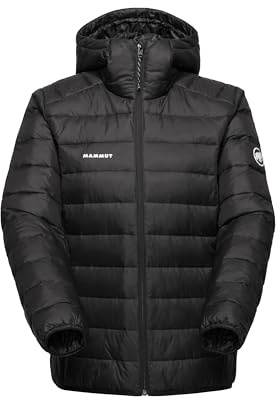 Mammut Crag IN Hooded Jacket Women | Outdoor Winterjacke für Damen mit Kapuze, Warm | Schwarz, M