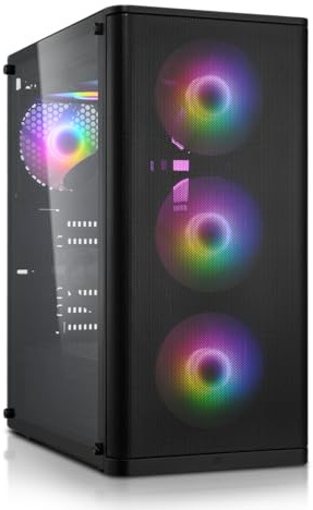 High-End Gaming PC – AMD Ryzen 7 8700F | NVIDIA RTX 5070 12GB | 32GB DDR5 HighSpeed | 1TB M.2 SSD | Windows 11 Pro – Extrem leistungsstark & leise!