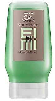 Wella EIMI Sculpt Force – Haargel mit UV-Schutz und sehr starkem Halt – schnell einziehendes Styling Gel für ein definiertes, glänzendes Haarstyling – 1x 125 ml