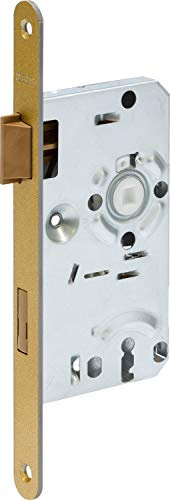 ABUS - Einsteckschloss für Zimmertüren ES BB R G 55 72 20-61674, Gold