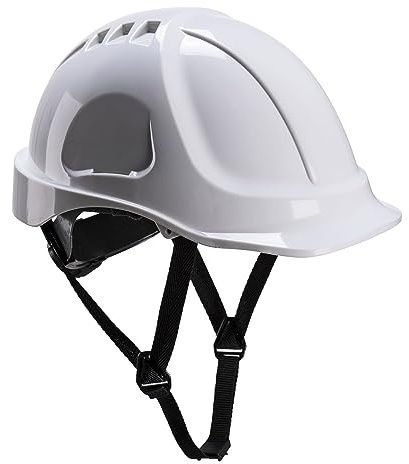 Portwest PS54 Endurance Leichter Bauhelm Sicherheitshelm Weiß