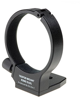 DSLRKIT Hochwertige Metall Stativschelle Tripod Mount Ring D für Canon EF 100mm f/2.8L Macro is USM