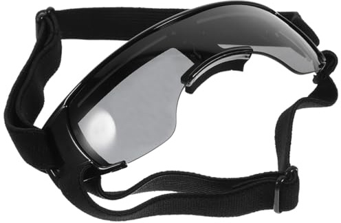 GLEAVI Sommer Hundesonnenbrille für Hunde mit UV Schutz Winddichte Hundebrille aus Eva Material Verstellbares Band und Komfortable Passform für Outdoor Aktivitäten