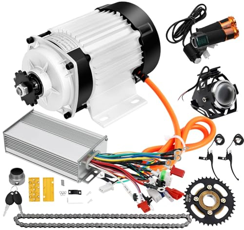 SHZICMY 48V 750W Bürstenloser Motor Getriebemotor & Steuerung Kit für Dreirad E-Bike