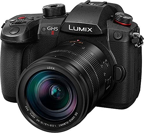 Panasonic LUMIX DC-GH5M2LE Systemkamera mit Objektiv Leica 12-60mm/F2.8-4.0 (20MP, 4K, doppelte Stabilisierung, Kälte-/ Staub- & Spritzwasserschutz)