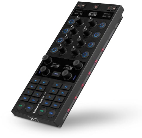Native Instruments Traktor X1 Mk3 | Traktor Pro 4, 5 OLED-Displays, aktiver 3-Port USB-Hub, intelligentes Light Guide-System, haptische Bedienelemente