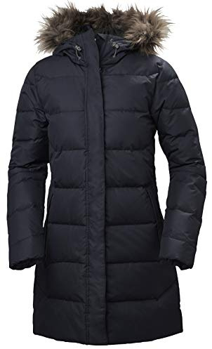 Helly Hansen Damen W Aden Down Parka Jacke, Marineblau, M EU