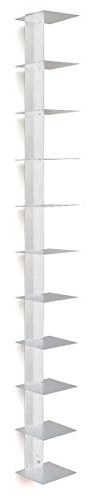 Haseform Bücherturm, Weiß, 180 cm