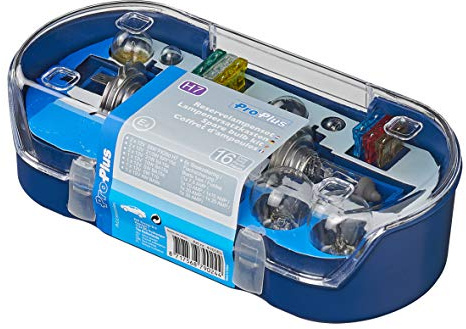 ProPlus 410162 Lampenersatzkasten, Halogen, H7 16-teilig