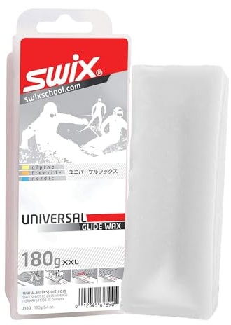 Swix Universal Ski/Snowboard Gleitwachs, 60 g oder 180 g Skiwachs, ohne, Einheitsgröße