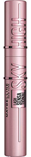 Maybelline New York Sky High Brown Mascara für extreme Länge & volles Volumen, Wimperntusche in natürlichem Braun für einen soften Look, Tower Flex Bürste & Bambusextrakt für präzise Definition