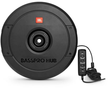 JBL BassPro Hub Reserverad Aktiv Subwoofer 28cm 200W RMS Schwarz mit Fernbedienung