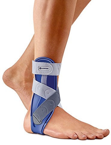 Bauerfeind MalleoLoc Sprunggelenk Stabilorthese - Blau/Titan, Unisex