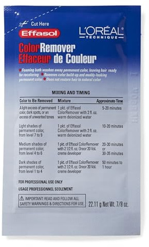 L'OREAL Effasol Color Remover 0.86oz/22.11g (Quantity: 1 Application) by L'Oreal