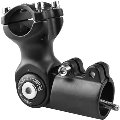 Azarxis Fahrradlenker Vorbau Adapter, Vorbauverlängerung Schaftvorbau-Adapter 22,2 mm / 25,4mm × 150mm, Fahrrad Gabel für MTB Rennrad