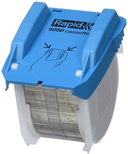 Rapid 20993501 Heftklammer-Kassette 5050, für elektrisches Heftgerät 5050e, 3x5000 Stück