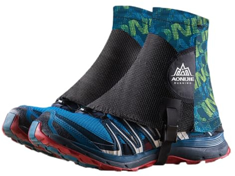 TRIWONDER Reflektierende Gamaschen, Trail Low Gaiters, Running Gamaschen mit UV-Schutz für Damen und Herren