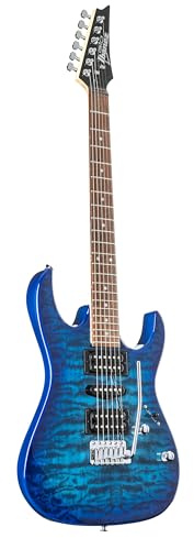 Ibanez GIO RG Series GRX70QA-TBB - Electric Guitar - Transparent Blue Burst