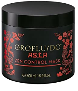 OROFLUIDO Asia Zen Control Mask – Haarkur mit Kamelienöl, 500 ml, mit reichhaltigen Ölen & asiatischen Inhaltsstoffen, Haarpflege mit Anti-Frizz Effekt, für alle Haartypen geeignet