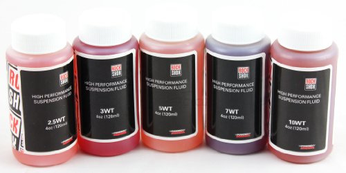 RockShox Suspension Gabelöl, rot, 120ml