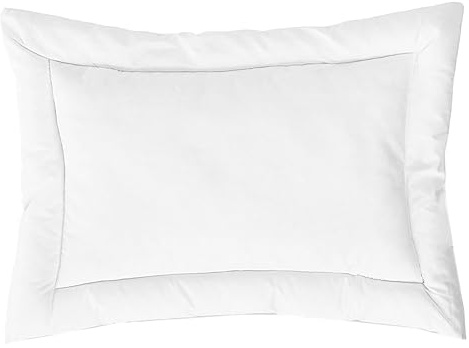 ZOLLNER flaches Kopfkissen für Kleinkinder - für Allergiker geeignet – Mischgewebe - waschbar bis 95°C – 40x60 cm - Hotelqualität