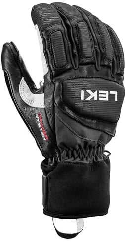 LEKI Griffin Pro 3D Herren Handschuhe, schwarz-weiß, Größe 9.5