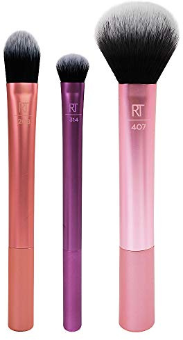 Real Techniques 1400M, Reise Pinsel-Set, 1er Pack ( 1 x 4 Stück)