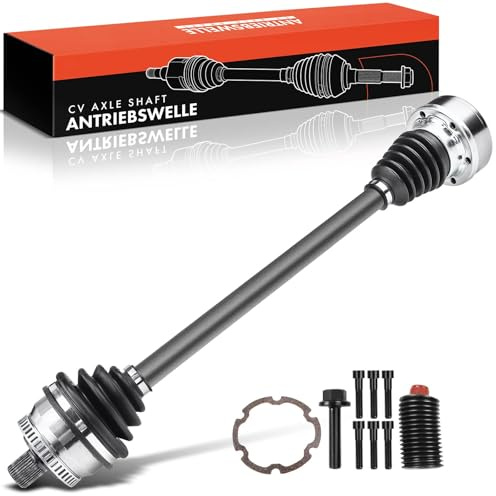 Frankberg Antriebswelle Achswelle MT Vorderachse Links Replace# 8D0407271DL | Kompatibel mit VW Passat Variant 3B6 3B5, Passat 3B3 3B2, Audi A4 8D2, A4 Avant 8D5; mit ABS-Ring