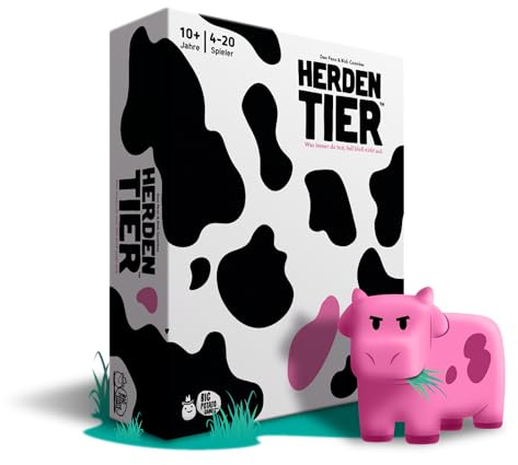 Herdentier Brettspiel: Wie gut kennst du Deine Familie und Freunde? | Lustiges Familien Brettspiel für Erwachsene und Kinder ab 10 Jahren.