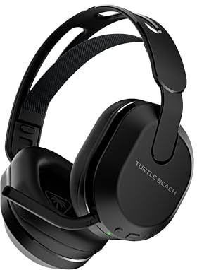 Turtle Beach Stealth 500 kabelloses Multiplattform-Gaming-Headset, PS5 & PC | Schwarz, PlayStation/PS4, Bluetooth, 40-mm-Treiber, 40-Std.-Akku, Flip-to-Mute-Mikrofon, Memory Foam, leicht